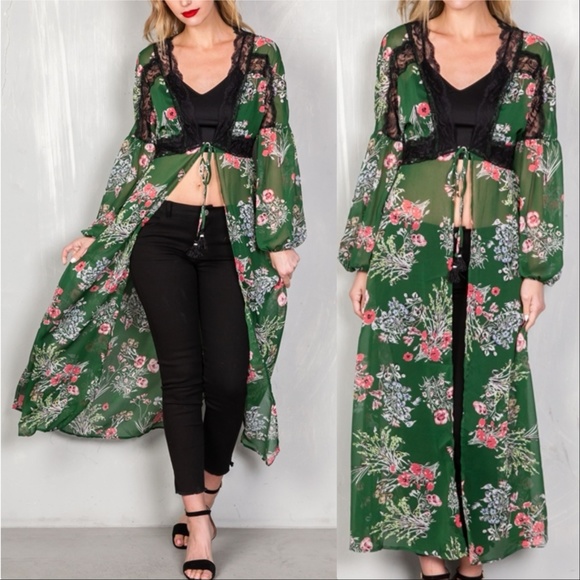 Sheer kimono duster Clearance